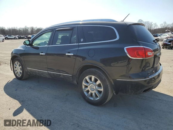 2015 Buick Enclave Leather with VIN 5GAKVBKD0FJ228252, listed as a Copart auction lot 48724465 with 210,103 mi miles and Salvage Title. Bid and sale history available at carsss.com. Image 2.