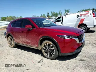 2023 Mazda CX-5 2.5 S Premium Plus Package with VIN JM3KFBEM0P0163618, listed as a Copart auction lot 52410185 with 31,909 mi miles and Salvage Title. Bid and sale history available at carsss.com. Image 12.