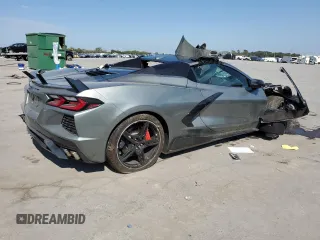 2023 Chevrolet Corvette 2LT with VIN 1G1YB3D46P5138627, listed as a Copart auction lot 70691464 with 0 mi miles and Salvage Title. Bid and sale history available at carsss.com. Image 3.
