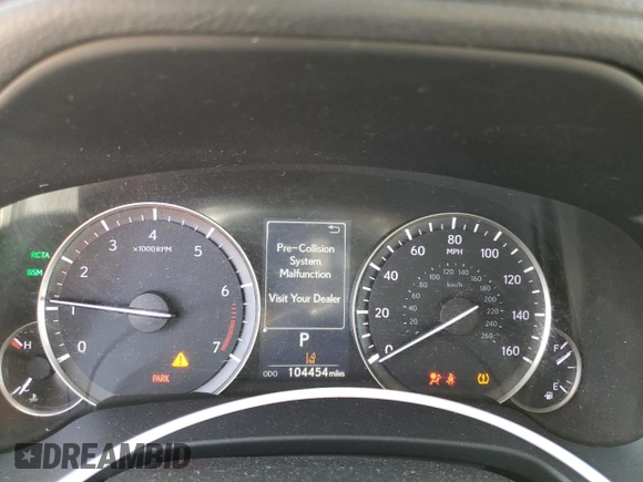 2018 Lexus RX 350L Premium with VIN JTJDZKCA8J2009751, listed as a Copart auction lot 51042215 with 104,454 mi miles and Salvage Title. Bid and sale history available at DreamBid. Image 9.