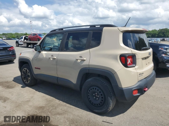 2016 Jeep Renegade Trailhawk with VIN ZACCJBCT5GPD57612, listed as a Copart auction lot 64774845 with 173,915 mi miles and Clean title. Bid and sale history available at DreamBid. Image 2.