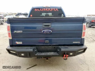 2013 Ford F-150 XL with VIN 1FTFW1CF4DFB09191, listed as a Copart auction lot 51829535 with 213,812 mi miles and Salvage Title. Bid and sale history available at carsss.com. Image 6.