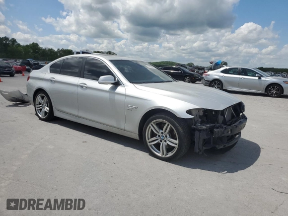 2012 BMW 5 Series 535i xDrive with VIN WBAFU7C58CDU63481, listed as a Copart auction lot 54402865 with 136,405 mi miles and Salvage Title. Bid and sale history available at carsss.com. Image 4.