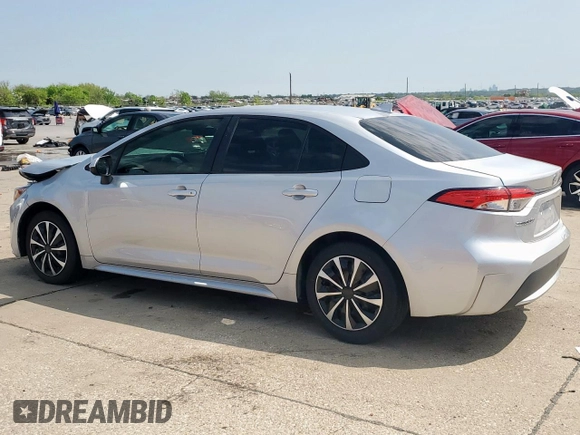 2020 Toyota Corolla LE with VIN JTDEPRAEXLJ049821, listed as a Copart auction lot 51056745 with 56,001 mi miles and Salvage Title. Bid and sale history available at carsss.com. Image 2.