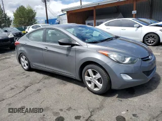 2013 Hyundai Elantra GLS with VIN 5NPDH4AE9DH201822, listed as a Copart auction lot 54986905 with 103,351 mi miles and Salvage title. Bid and sale history available at DreamBid. Image 4.