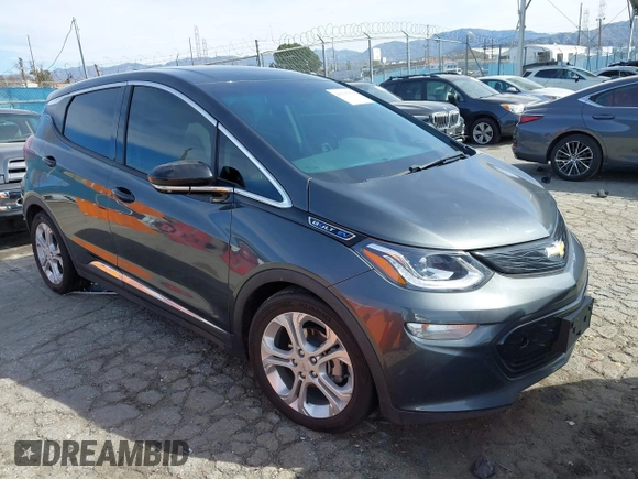 2021 Chevrolet Bolt EV LT z VIN 1G1FY6S03M4112754, wystawiony jako IAAI lot #41615350 z przebiegiem Nie podano mil oraz . Historia ofert i sprzedaży dostępna na DreamBid. Obrazek 1.