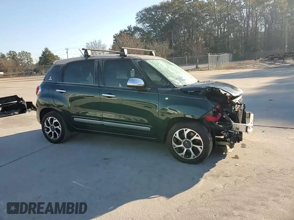 2014 FIAT 500L Lounge with VIN ZFBCFACH9EZ022054, listed as a Copart auction lot 83541054 with 125,729 mi miles and Salvage Title. Bid and sale history available at DreamBid. Image 10.