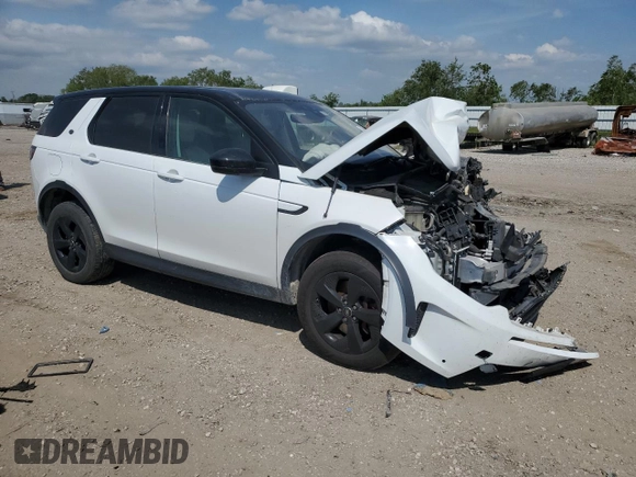2020 Land Rover Discovery Sport S z VIN SALCJ2FX3LH842839, wystawiony jako Copart lot #53385965 z przebiegiem Nie podano mil oraz Szkoda całkowita • Salvage title. Historia ofert i sprzedaży dostępna na DreamBid. Obrazek 4.