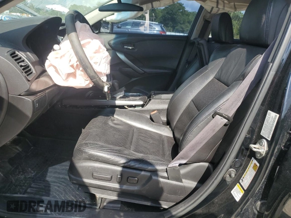 2013 Acura RDX with VIN 5J8TB3H33DL003164, listed as a Copart auction lot 57809625 with 153,227 mi miles and Salvage title. Bid and sale history available at DreamBid. Image 7.