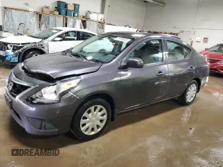 2015 Nissan Versa SV with VIN 3N1CN7AP1FL939496, listed as a Copart auction lot 51999695 with 166,522 mi miles and Salvage Title. Bid and sale history available at carsss.com. Image 1.