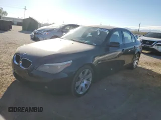 2005 BMW 5 Series 530i with VIN WBANA73595B815776, listed as a Copart auction lot 46943845 with 69,805 mi miles and Salvage Title. Bid and sale history available at DreamBid. Image 1.