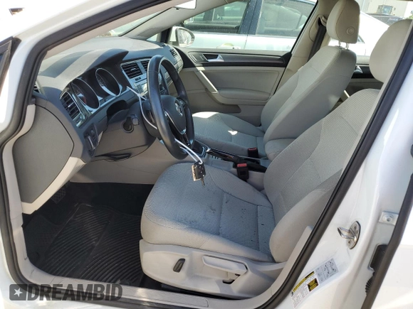 2019 Volkswagen Golf SportWagen S with VIN 3VW117AU6KM505369, listed as a Copart auction lot 58688604 with 30,636 mi miles and Salvage Title. Bid and sale history available at carsss.com. Image 7.