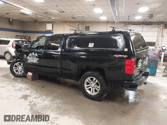 2017 Chevrolet Silverado 1500 Custom with VIN 1GCVKPEC2HZ331214, listed as a IAAI auction lot 40228283 with 132,407 mi miles. Bid and sale history available at carsss.com. Image 3.