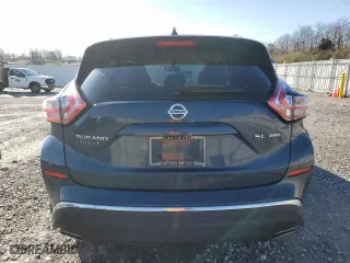 2016 Nissan Murano SL with VIN 5N1AZ2MH8GN170427, listed as a Copart auction lot 49388705 with 189,499 mi miles and Salvage Title. Bid and sale history available at carsss.com. Image 6.