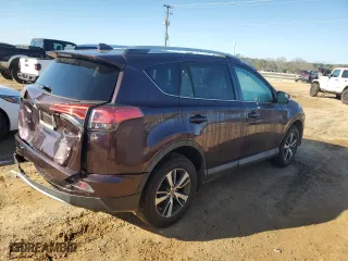 2016 Toyota RAV4 XLE with VIN 2T3RFREV0GW492162, listed as a Copart auction lot 46889155 with 65,707 mi miles and Salvage Title. Bid and sale history available at carsss.com. Image 3.