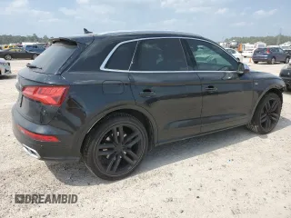 2018 Audi SQ5 Premium Plus with VIN WA1A4AFY8J2205867, listed as a Copart auction lot 56395553 with 74,787 mi miles. Bid and sale history available at carsss.com. Image 3.
