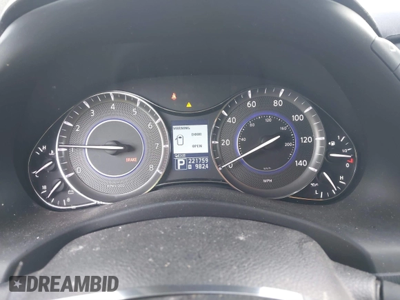 2011 Infiniti QX56 8-passenger with VIN JN8AZ2NC1B9301274, listed as a IAAI auction lot 41865441 with 221,759 mi miles. Bid and sale history available at carsss.com. Image 7.