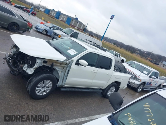 2022 Nissan Frontier S with VIN 1N6ED1EK0NN602334, listed as a IAAI auction lot 41190840 with 37,540 mi miles. Bid and sale history available at carsss.com. Image 15.