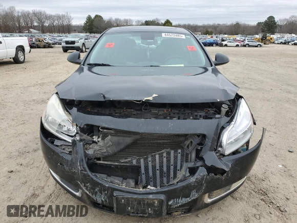 2011 Buick Regal CXL RL4 with VIN 2G4GS5EC0B9193246, listed as a Copart auction lot 44572485 with 135,646 mi miles and Clean title. Bid and sale history available at DreamBid. Image 5.