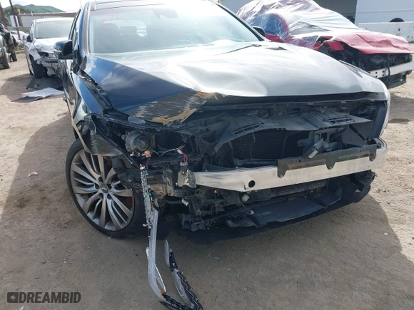 2015 Hyundai Genesis 5.0L with VIN KMHGN4JF7FU024366, listed as a IAAI auction lot 41657517 with 182,251 mi miles. Bid and sale history available at carsss.com. Image 6.