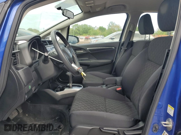2016 Honda Fit LX with VIN JHMGK5H52GX038013, listed as a Copart auction lot 58164565 with 87,997 mi miles and Salvage title. Bid and sale history available at DreamBid. Image 7.