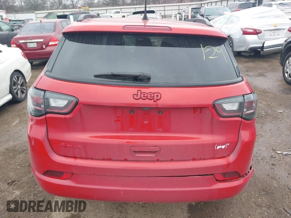 2022 Jeep Compass High Altitude with VIN 3C4NJDCB1NT213153, listed as a IAAI auction lot 41605539 with 36,519 mi miles and . Bid and sale history available at DreamBid. Image 17.