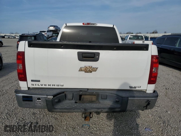 2011 Chevrolet Silverado 1500 LT with VIN 1GCRKSE32BZ174652, listed as a Copart auction lot 53080435 with 163,371 mi miles and Salvage Title. Bid and sale history available at DreamBid. Image 6.