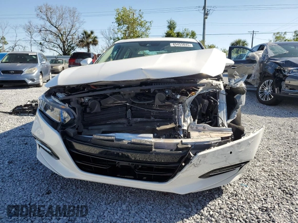 2020 Honda Accord Touring with VIN 1HGCV3F96LA004799, listed as a Copart auction lot 49453845 with 45,392 mi miles and Salvage title. Bid and sale history available at DreamBid. Image 5.