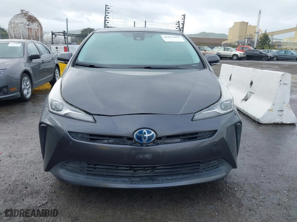 2019 Toyota Prius L Eco with VIN JTDKARFU3K3099256, listed as a IAAI auction lot 41813619 with 169,900 mi miles. Bid and sale history available at carsss.com. Image 12.
