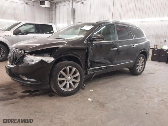 2014 Buick Enclave Premium with VIN 5GAKVCKD7EJ189065, listed as a IAAI auction lot 41185908 with 166,851 mi miles. Bid and sale history available at carsss.com. Image 19.