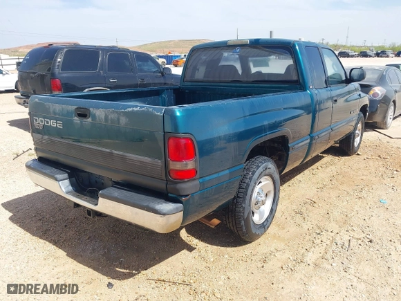 1999 Dodge Ram 1500 with VIN 3B7HC13Y0XG169104, listed as a IAAI auction lot 41936221 with 183,546 mi miles. Bid and sale history available at carsss.com. Image 4.