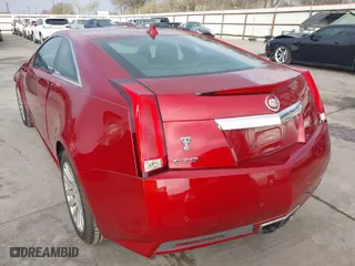 2014 Cadillac CTS Coupe with VIN 1G6DA1E36E0153161, listed as a IAAI auction lot 41788542 with 100,409 mi miles. Bid and sale history available at carsss.com. Image 3.