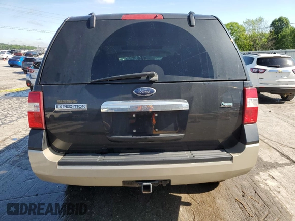 2010 Ford Expedition Eddie Bauer with VIN 1FMJU1H54AEA34442, listed as a Copart auction lot 55805815 with 135,750 mi miles and Salvage title. Bid and sale history available at DreamBid. Image 6.
