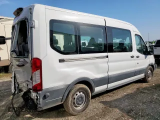 2018 Ford Transit Passenger XL z VIN 1FBAX2CM6JKA67593, wystawiony jako Copart lot #54932145 z przebiegiem 27 491 mil mil oraz Szkody całkowita. Historia ofert i sprzedaży dostępna na DreamBid. Obrazek 3.