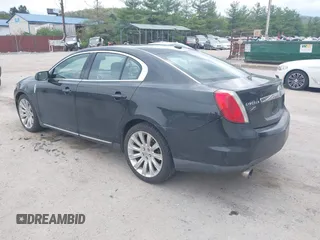 2010 Lincoln MKS w/EcoBoost with VIN 1LNHL9FT2AG614049, listed as a IAAI auction lot 42123376 with 119,276 mi miles. Bid and sale history available at carsss.com. Image 3.
