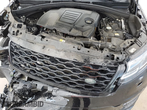 2020 Land Rover Range Rover Velar R-Dynamic S with VIN SALYK2EX1LA241815, listed as a Copart auction lot 53881215 with 53,285 mi miles and Salvage title. Bid and sale history available at DreamBid. Image 12.
