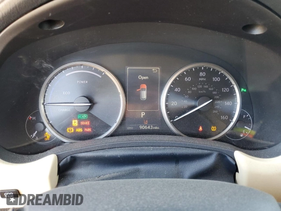 2018 Lexus NX 300h with VIN JTJBJRBZ0J2094972, listed as a Copart auction lot 79099964 with 90,643 mi miles and Salvage title. Bid and sale history available at DreamBid. Image 9.