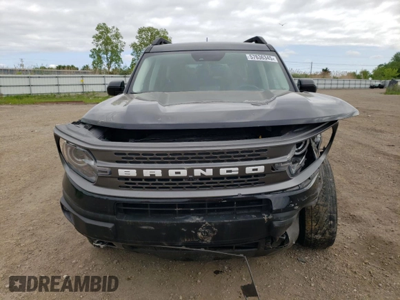 2022 Ford Bronco Sport Badlands z VIN 3FMCR9D9XNRE21095, wystawiony jako Copart lot #57636345 z przebiegiem 60 386 mil mil oraz Szkoda całkowita • Salvage title. Historia ofert i sprzedaży dostępna na DreamBid. Obrazek 5.