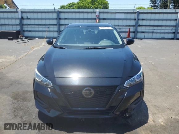 2020 Nissan Sentra S with VIN 3N1AB8BV6LY226031, listed as a Copart auction lot 55097185 with 27,795 mi miles and Clean Title. Bid and sale history available at carsss.com. Image 5.
