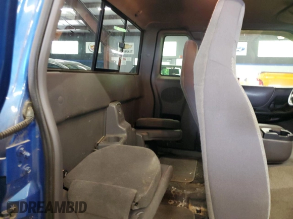 2002 Ford Ranger XL Fleet with VIN 1FTZR45E22TA06974, listed as a Copart auction lot 58312585 with 156,828 mi miles and Salvage title. Bid and sale history available at DreamBid. Image 10.