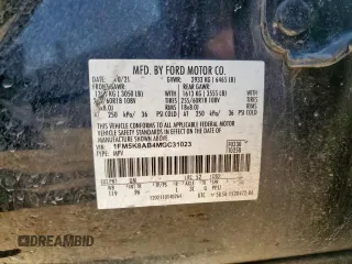 2021 Ford Police Interceptor Utility z VIN 1FM5K8AB4MGC31023, wystawiony jako Copart lot #56520245 z przebiegiem 67 787 mil mil oraz Szkoda całkowita • Salvage title. Historia ofert i sprzedaży dostępna na DreamBid. Obrazek 14.
