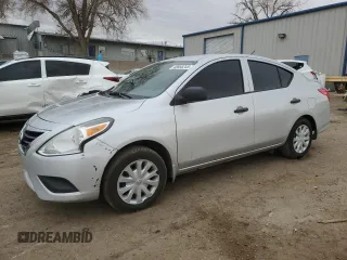 2015 Nissan Versa SV with VIN 3N1CN7AP3FL817111, listed as a Copart auction lot 45658245 with 127,198 mi miles and Salvage Title. Bid and sale history available at carsss.com. Image 1.