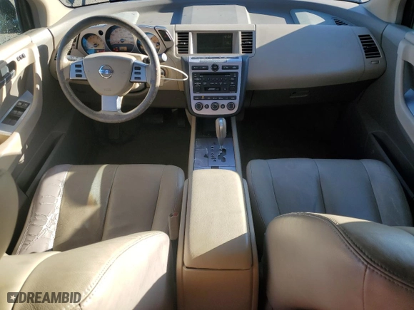 2004 Nissan Murano SL with VIN JN8AZ08T34W200323, listed as a Copart auction lot 44267985 with 100,390 mi miles and Salvage Title. Bid and sale history available at carsss.com. Image 8.