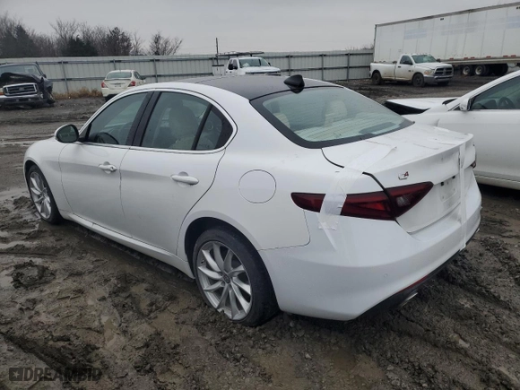 2017 Alfa Romeo Giulia Ti with VIN ZARFAEEN7H7537997, listed as a Copart auction lot 89137045 with 74,502 mi miles and Clean Title. Bid and sale history available at carsss.com. Image 2.