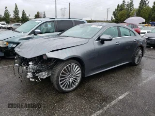 2022 Mercedes-Benz CLS with VIN W1K2J5KBXNA104908, listed as a Copart auction lot 41525624 with 13,680 mi miles and Salvage Title. Bid and sale history available at carsss.com. Image 1.