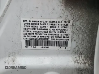 2015 Acura ILX Premium z VIN 19VDE2E5XFE000227, wystawiony jako Copart lot #74692064 z przebiegiem 97 643 mil mil oraz Szkoda całkowita • Salvage title. Historia ofert i sprzedaży dostępna na DreamBid. Obrazek 12.