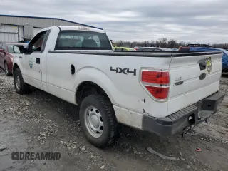 2010 Ford F-150 XL with VIN 1FTMF1EW9AKB83536, listed as a Copart auction lot 44508735 with 140,648 mi miles and Salvage title. Bid and sale history available at DreamBid. Image 2.