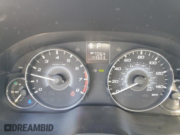 2010 Subaru Legacy Premium All-Weather Anniversary with VIN 4S3BMCC62A3234526, listed as a Copart auction lot 58933715 with 159,663 mi miles and Salvage title. Bid and sale history available at DreamBid. Image 9.