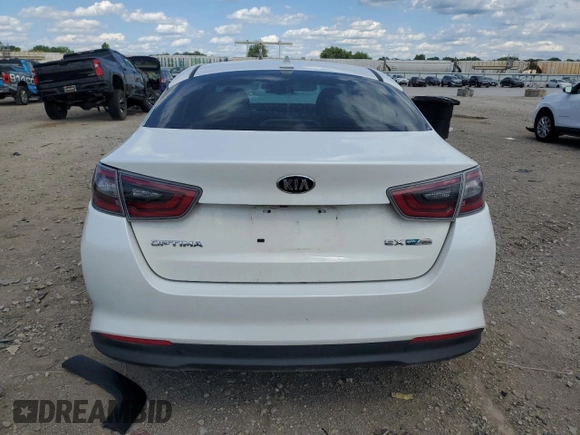 2015 Kia Optima EX with VIN KNAGN4AD5F5082812, listed as a Copart auction lot 57679515 with 94,070 mi miles and Clean title. Bid and sale history available at DreamBid. Image 6.