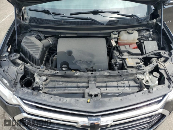 2019 Chevrolet Traverse Premier z VIN 1GNERKKW7KJ135666, wystawiony jako Copart lot #55920135 z przebiegiem 105 812 mil mil oraz Szkoda całkowita • Salvage title. Historia ofert i sprzedaży dostępna na DreamBid. Obrazek 12.